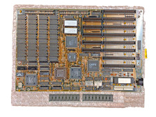 NEAT SX motherboard Intel 386 SX; clock battery clipped, but leaked; untested