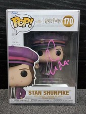 Lee Inglby Signed Stan Shunpike Harry Potter Funko Pop with SWAU COA