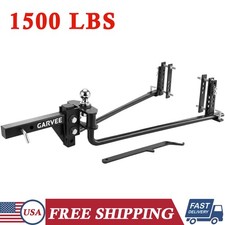 1500lb Weight Distribution Hitch 2-516 In Ball And 2-in Shank With Sway Control