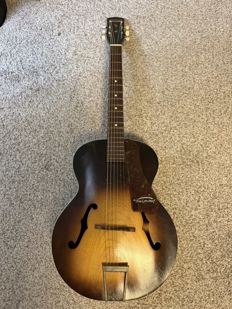 Harmony Archtop Vintage Acoustic Guitars for sale | eBay
