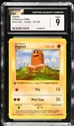 CGC 9 MINT Diglett 47/102 1st Edition Shadowless Base Set Pokemon Card