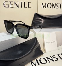 GentleMonster Dreamer 17 01 Sunglasses Black Frame Black Lenses