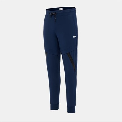 Lonsdale Herren marineblau Stretch Laufhose Sport XL Leggings Taschen neu mit Etikett
