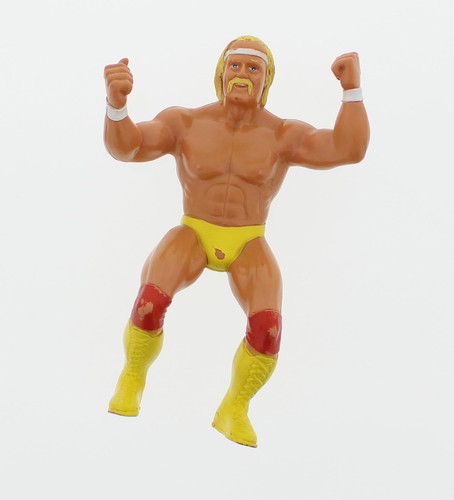 Vintage 1984 LJN WWF Hulk Hogan Action Figure Tita...