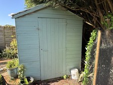 Wooden Apex Garden Shed 8x6 Ft Quality