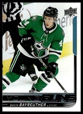 2018-19 Upper Deck Young Guns Gavin Bayreuther Rookie Dallas Stars #467