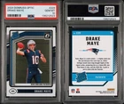 2024 DONRUSS OPTIC DRAKE MAYE RC # 229 PSA 10 GEM MINT PATRIOTS