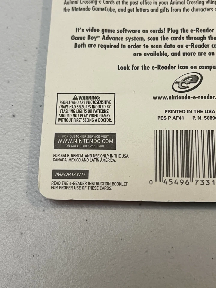 Animal Crossing eReader Pack Series 4 - Image 4 of 4