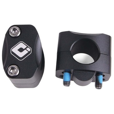 ODI MX Bar Mount Adapter - Black, Universal 7/8in to 1-1/8in H71UMB