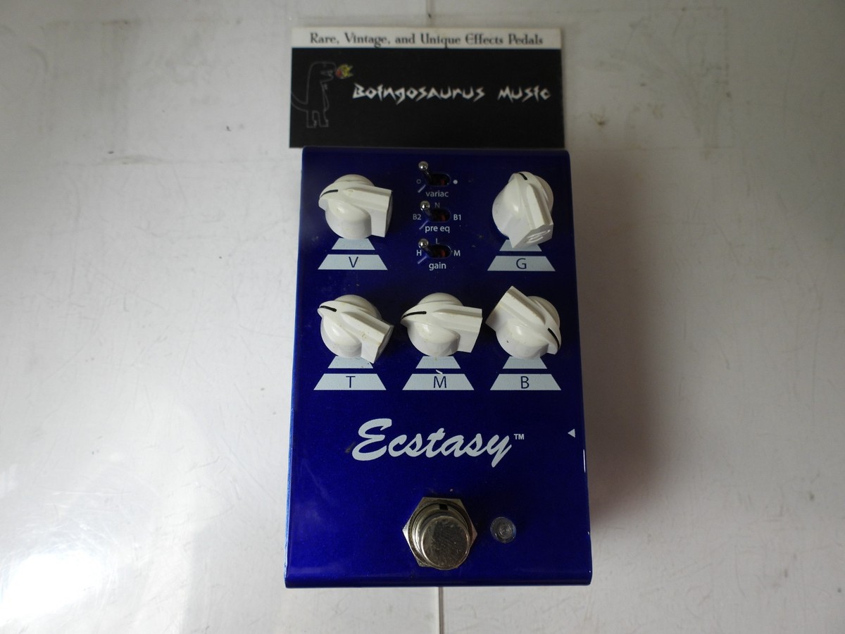 Bogner Ecstasy Blue Mini Overdrive Effects Pedal Free USA Shipping