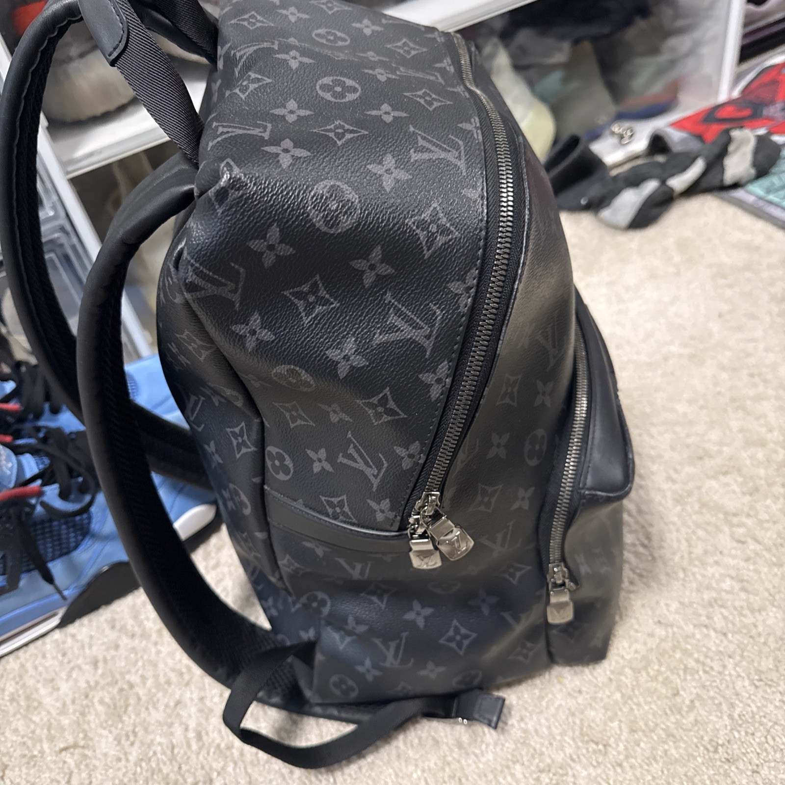 Louis Vuitton monogram eclipse backpack. - image 4