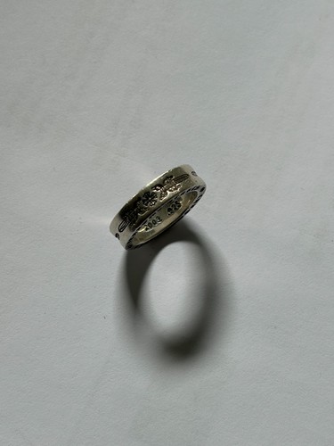 Chrome Hearts 2003 Dagger 6mm Spacer Ring Size 7 USED - Gem