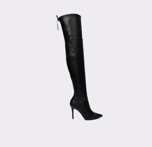 110 ALDO SIZE 5 6 ASTEILLE BLACK FAUX 