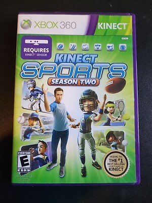 Kinect Sports Season Two (Microsoft Xbox 360), tested and works!