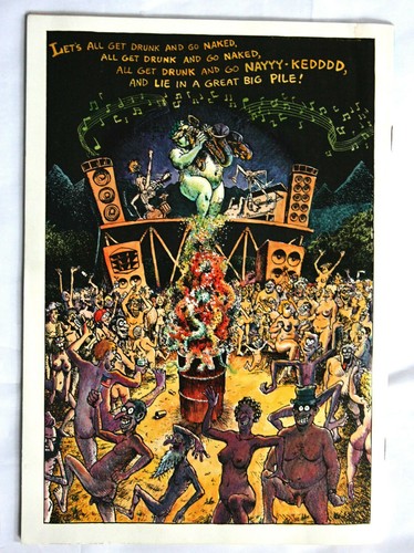 Freak Brothers 5 1988 Comic Book Magazine Furry Grass Roots Rip Off Press VF - Picture 2 of 2