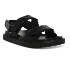 Madden Girl Amore Footbed Sandals Black Size 9