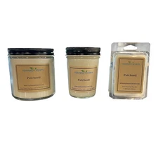 Patchouli Soy Candle and Wax Melt