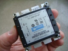 TWO 2 VICOR 48VDC to 5V, 75W DC-DC Converters -- VI-JN0-CX -- New and Unused