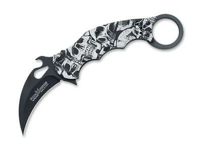 Fox Knives FX 599 Karambit The End Taschenmesser N690 Totenkopf FX-599 ALB-3 - Bild 1 von 3