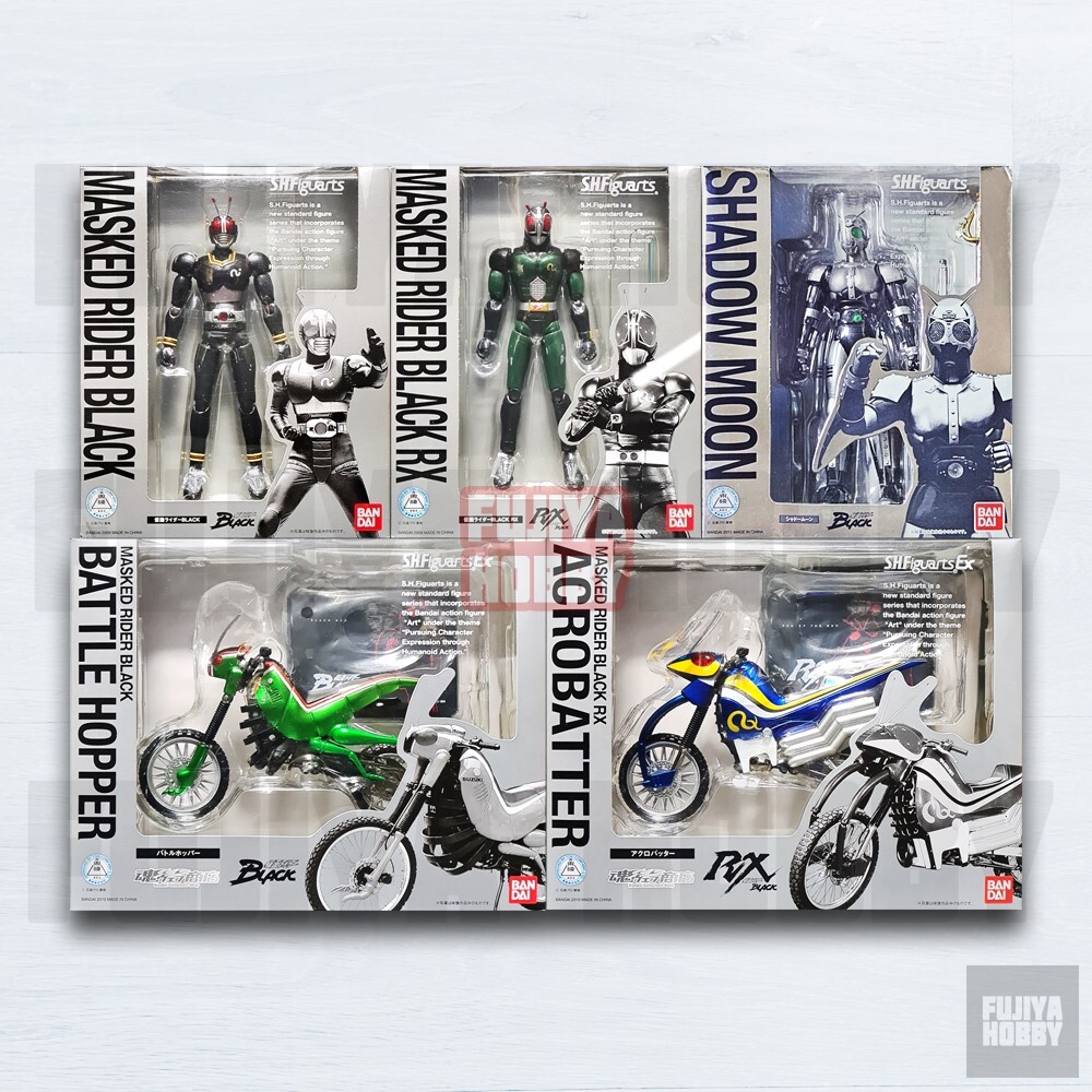 S.H.Figuarts SHF Kamen Rider Black, RX, Shadow Moon, Battle