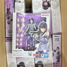 Original BANDAI S.H.Figuarts Naruto SHF Hinata Hyuga Virtuous Byakugan Model Toy
