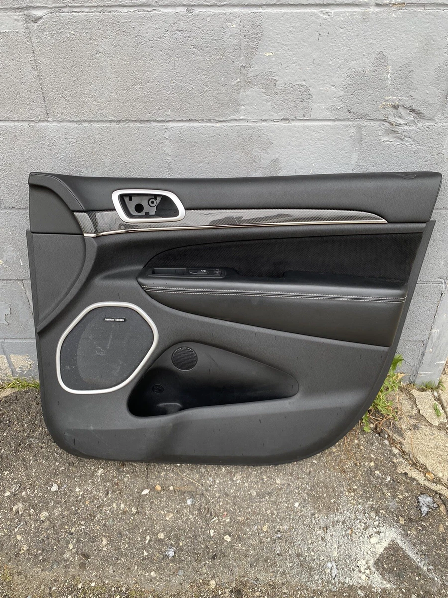 2014 21 Jeep Grand Cherokee SRT Black RH Front Door Trim Panel Passenger