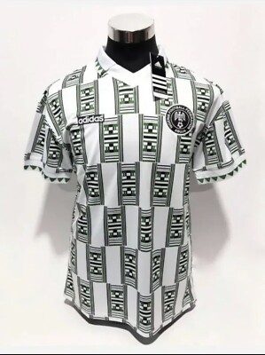 NEW RETRO NIGERIA WORLD CUP 1994 AWAY SHIRT S, M, L & XL | eBay