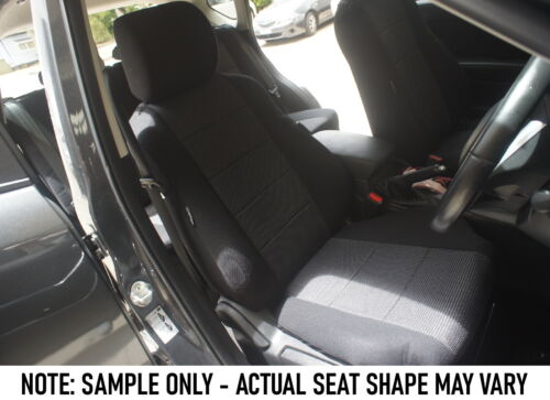 TrueFit Black Seat Covers for Nissan Qashqai Wagon J11 Wagon: 06/2014 to 07/2022 - Picture 4 of 10