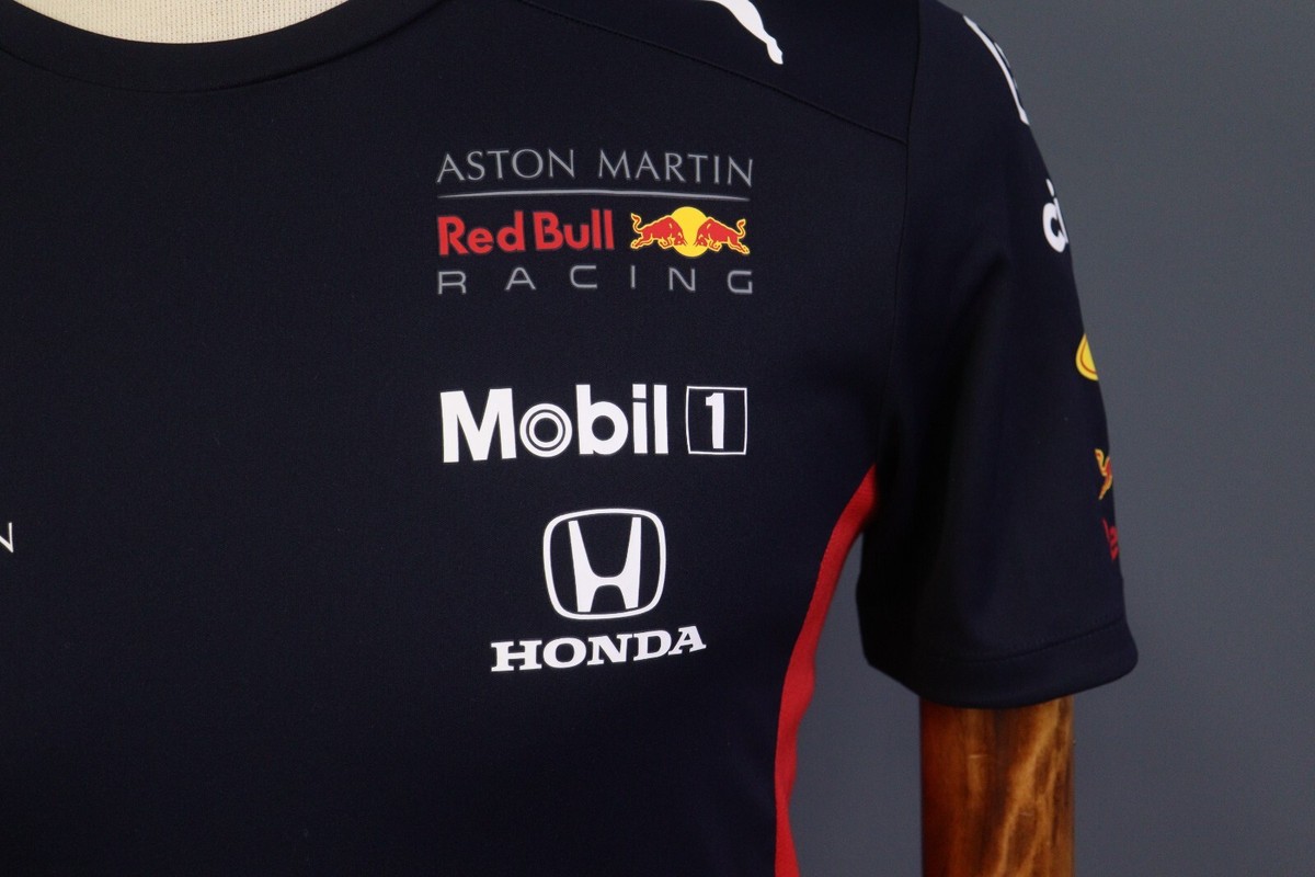 Red Bull Aston Martin Blue Racing Crew Neck Short Sleeve T