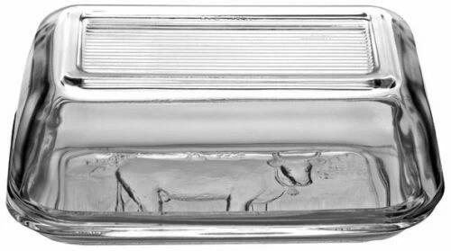 Beurriers de table en verre