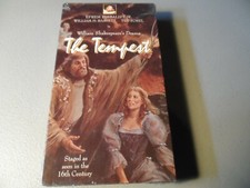 The Tempest VHS Efrem Zimbalist Jr WILLIAM H BASSETT Ted Sorel BRAND NEW