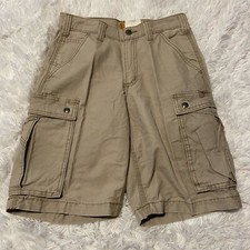 Carhartt Mens Size 28 Beige Cargo Shorts 11" Inseam NWT