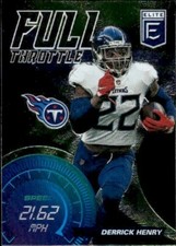 2021 Donruss Elite #FT22 Derrick Henry Full Throttle Tennessee Titans