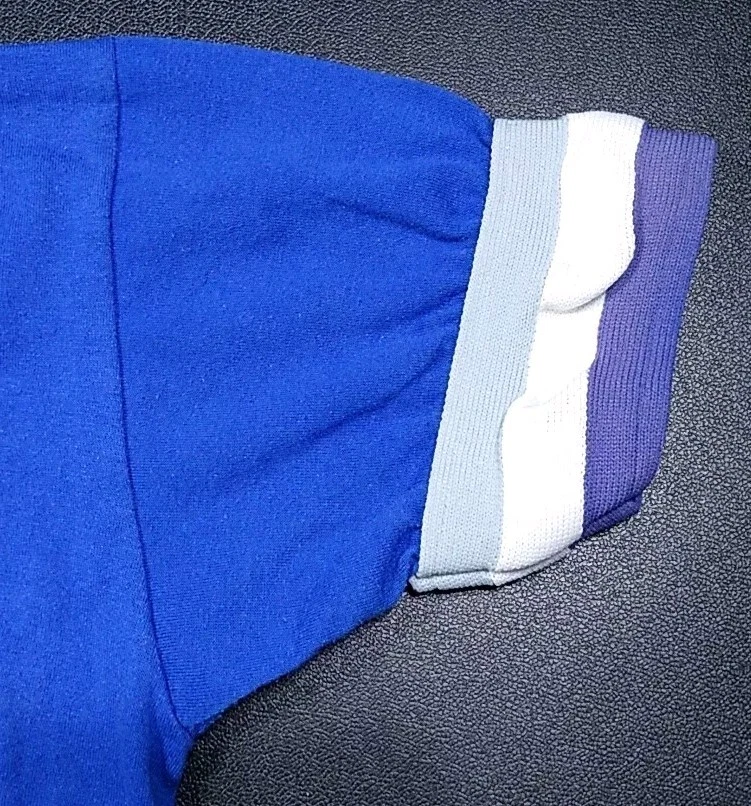 Vintage 80s Russell Athletic Youth Expos #11 & KC #4 Uniform Shirt Jersey Size L - Image 3 of 4