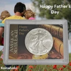 HAPPY FATHER'S DAY, 2026 American Silver Eagle .999 Keepsake And Investment $