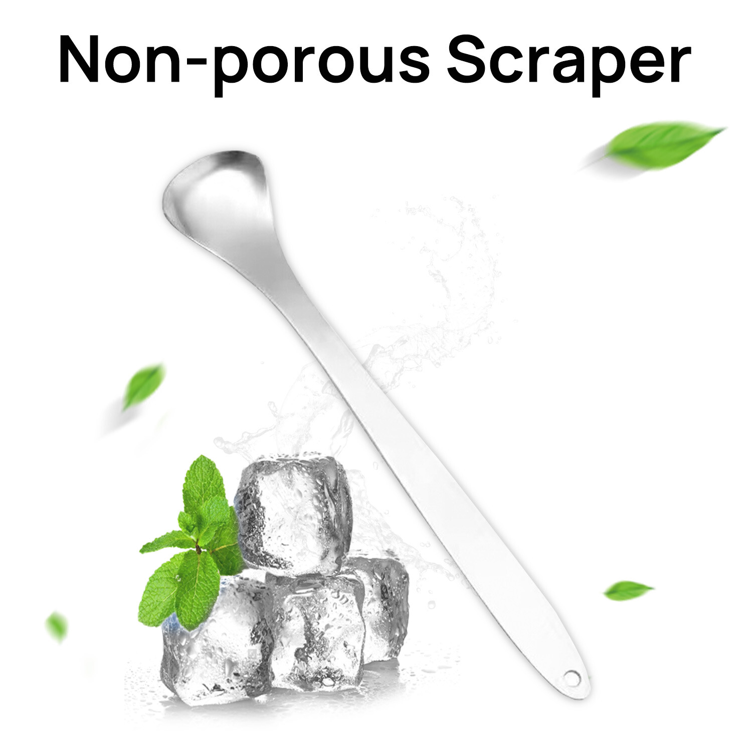 Tongue Tounge Cleaner Scraper Dental Care Oral Hygiene Mouth Kit