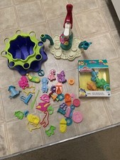Huge Play-Doh toy lot vintage  recent dino my little pony sets mold cut create