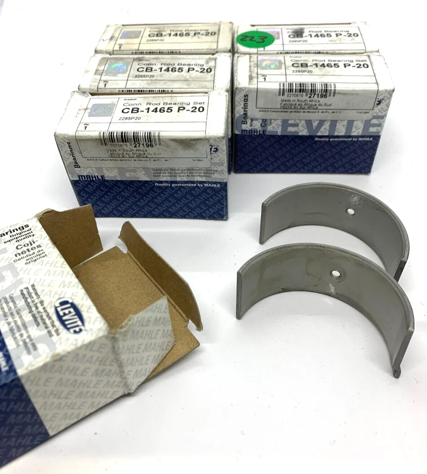 Rodamientos de motor Clevite CONROD 0,020" JAGUAR 6, 2483-4235cc NOS Foto 2 de 3