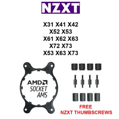 NZXT Kraken AM5 Bracket Kit- X31 X41 X42 X52 X53 X61 X62 X63 X72