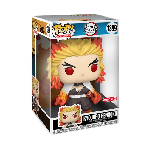 Funko Pop! Vinyl Jumbo 10 in: Demon Slayer: Kimetsu no Yaiba - Kyojuro Rengoku -