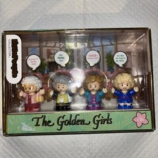 Fisher-Price Little People Collector The Golden Girls 4-Figurine Set NIB