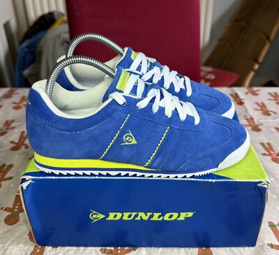 Dunlop Vintage Lambo 21 Sports/Squash/Badminton Trainers UK EUR 38  UK - Main Image