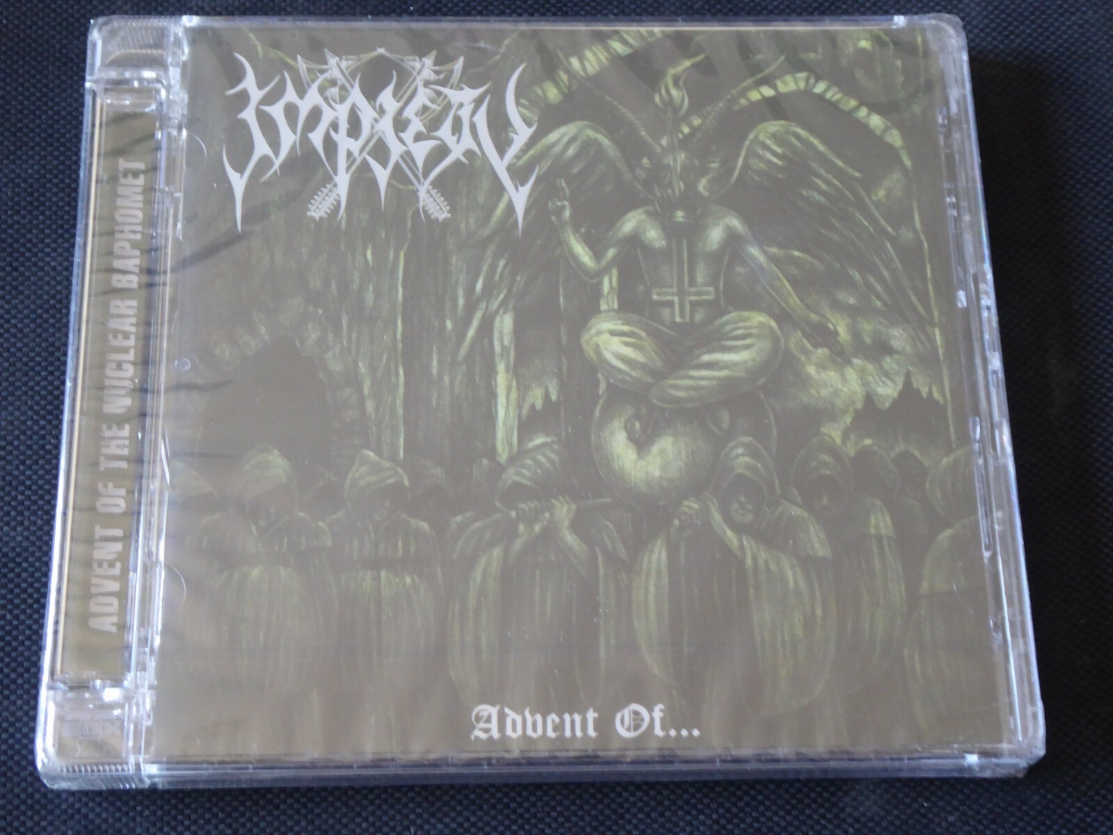 Impiety - Advent of the Nuclear Baphomet (SEALED NEW CD)  ft Members of Devouror