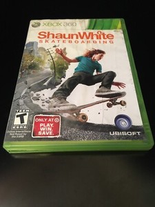shaun white skateboarding xbox 360