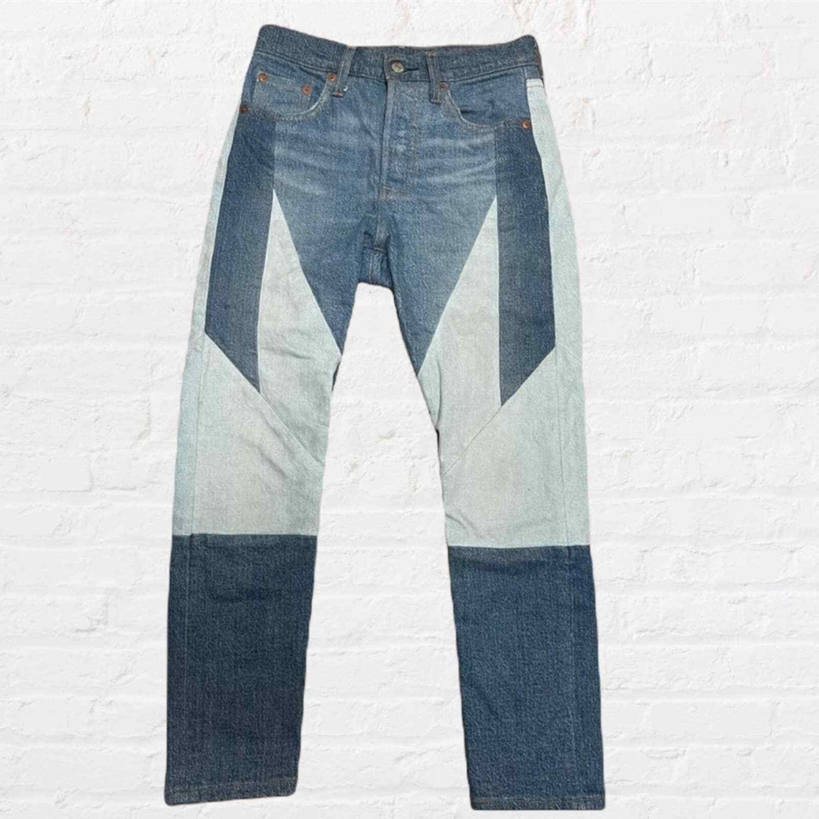Levi’s 501 Patches Button fly slim straight Jeans… - image 1