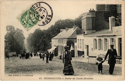 CPA BONSECOURS - Route de Conde (Montes) (204776)