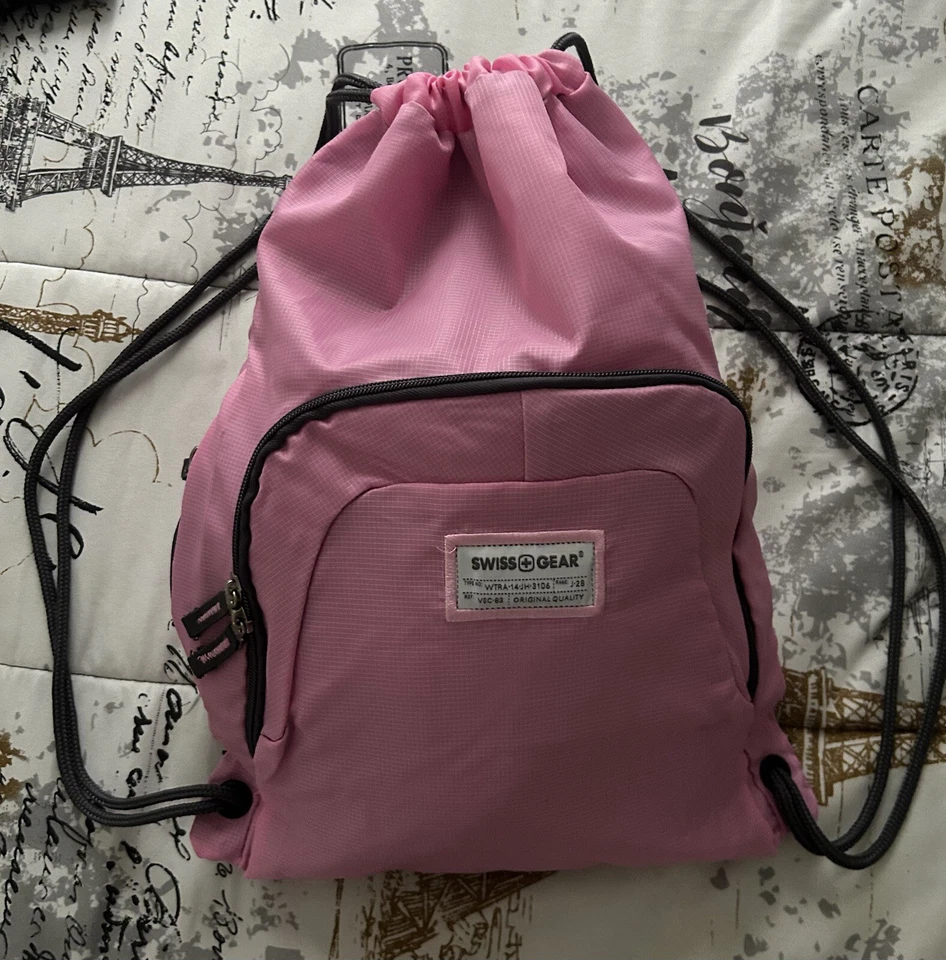 Swissgear 2615 Sports Bag - Pink Beauty Backpack NWT - Imagem 4 de 4