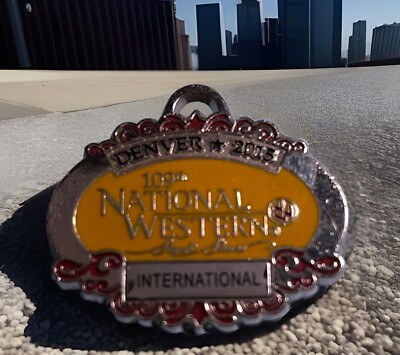 National Western Stock Show 2015 109th Annual -International Pin