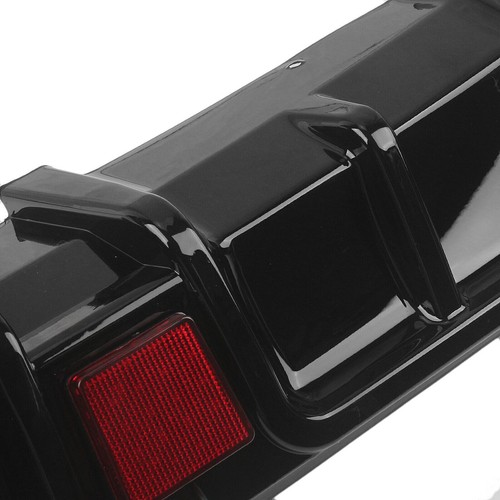 Rear Bumper Diffuser Spoiler For 2017-2022 2018 Infiniti Q60 Glossy Black - Picture 10 of 11