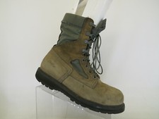 Corcoran Mens Size 9.5 D Brown Lace Up Steal Toe Tactical Military Work Boots